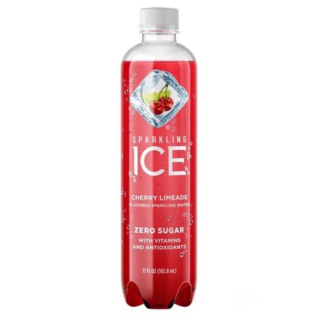 SPARKLING ICE Cherry Limeade Carbonated Water 17 oz 95086